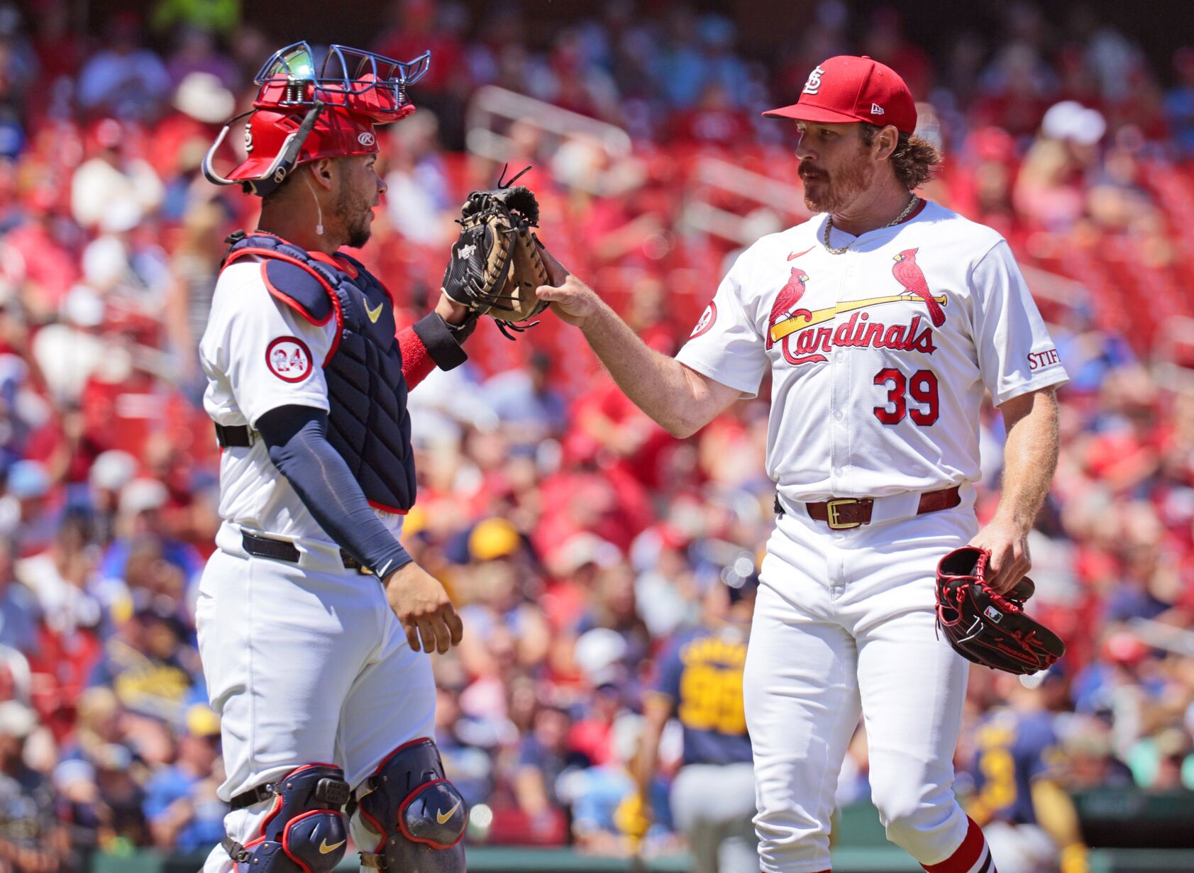 Cardinals host the Brewers